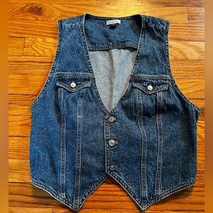 American eagle denim vest